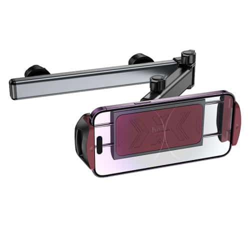 Hoco Telescopic Phone & Tablet Car Holder for Rear Pillow H69 - Black