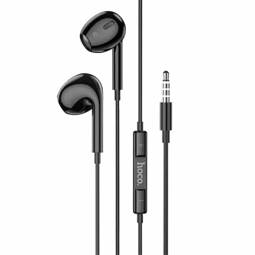Hoco 3.5 Jack Earphones with Mic M101 Max - Black
