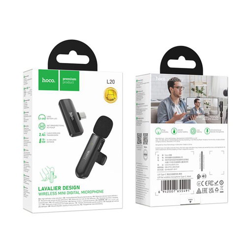 Hoco Wireless Digital Microphone for Type-C L20