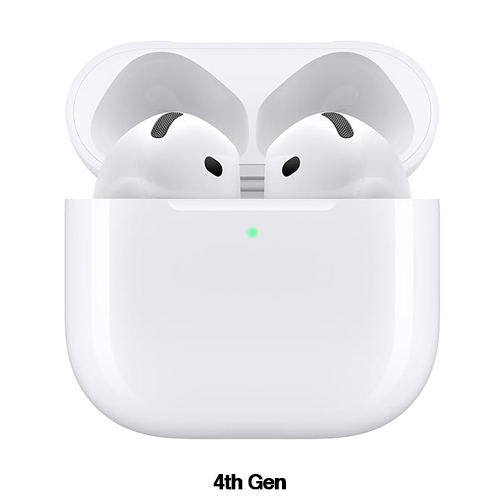 AirPlus 4th Gen Bluetooth Earpods with Wireless Charging